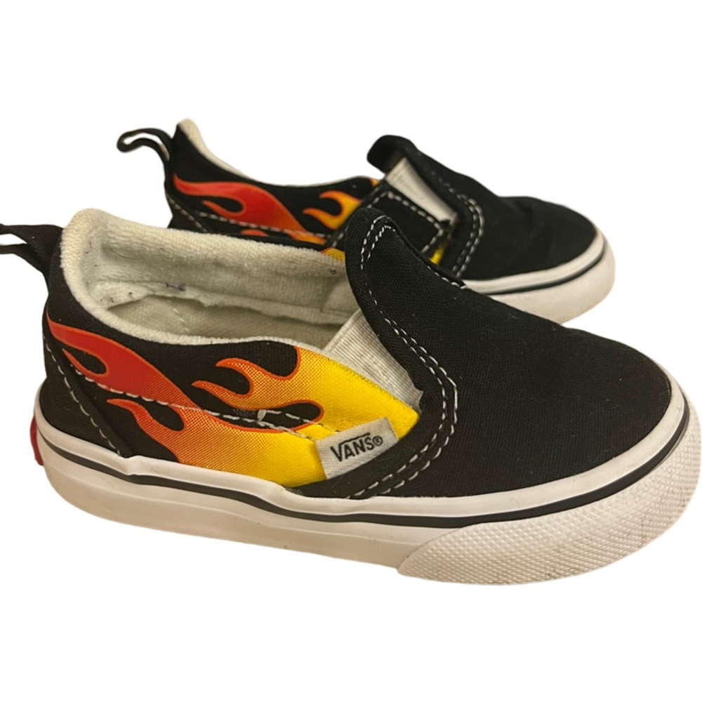 🔥VANS TODDLER FLAME SNEAKERS 🔥